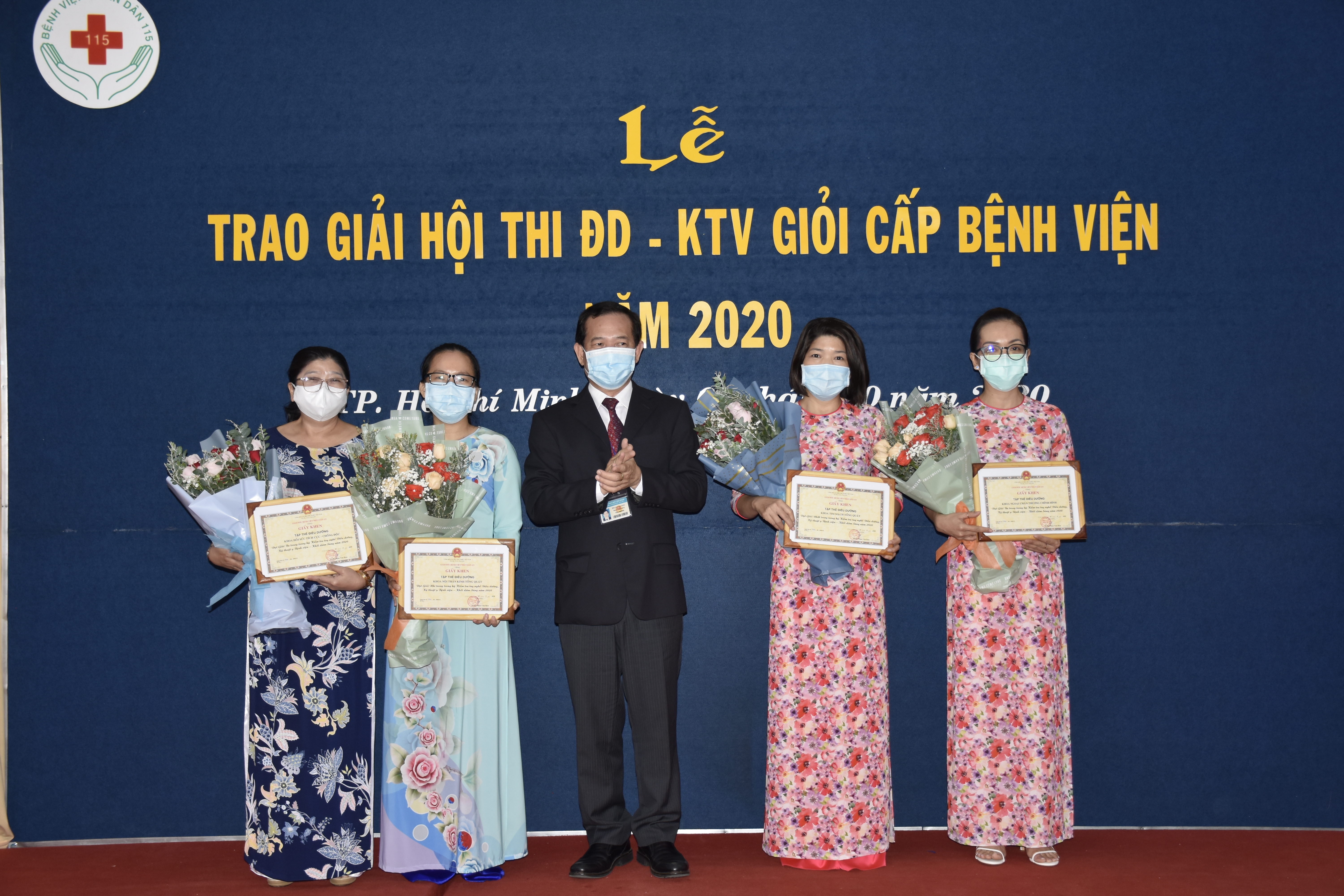 Lễ tổng kết và trao giải hội thi Điều dưỡng - Kỹ thuật viên giỏi cấp Bệnh viện năm 2020