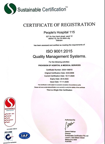 Hệ thống quản lý chất lượng phù hợp theo Tiêu chuẩn quốc gia TCVN ISO 